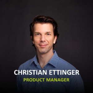Coyero team member Christian Ettinger - Product Manager