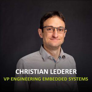 Coyero team member Christian Lederer - VP Engineering Embedded Systems